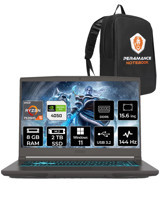 MSI Thin A15 B7VE-076XTR Harici GeForce RTX 4050 AMD Ryzen 5 7535HS 8 GB Ram 2 TB SSD 15.6 inç Full HD Windows 11 Pro Oyuncu Laptop + PER4 Çanta