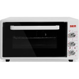 Sem SC 4602 46 lt Izgaralı Klasik Fanlı Maxi Fırın Beyaz