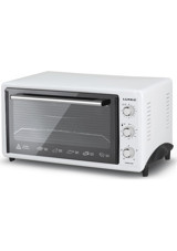 Luxell LX-3525 40 lt Izgaralı Klasik Fanlı Midi Fırın Beyaz