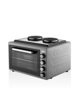 Akel AF382 38 lt Izgaralı Klasik Ocaklı Midi Fırın Gri