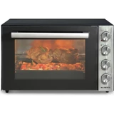 Kumtel LX-9645 70 lt Izgaralı Klasik Fanlı Midi Fırın Siyah