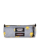 Eastpak Looney Tunes Gri Desenli Bez Tek Gözlü Üçgen Cüzdan Kalemlik