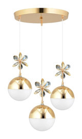 Hmydesign Mdrn-45 Tekli Haki Hasır Modern Kumaş Salon-Oturma Odası Avize