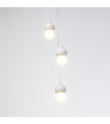 Visente Home 3'lü Siyah Metal Modern Lazer Kesim Salon-Oturma Odası Avize