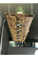 Gmaydinlatma 4'lü Beyaz Ledli Modern Plastik Salon-Oturma Odası Avize