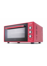 İtimat 8030 50 lt Izgaralı Klasik Fanlı Mini Fırın Bordo