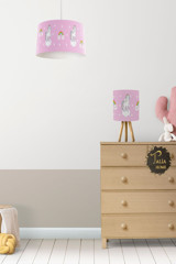 Simaavize 3'lü Beyaz Ledli Modern Ahşap Salon-Oturma Odası Avize
