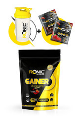 Ronic Nutrition Çilek Aromalı 13 Servis Kilo Aldırıcı Gainer 2000 gr Toz