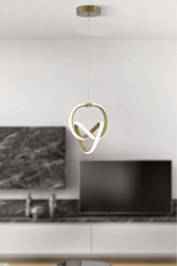 Taşcan Aydınlatma Darvin 4'lü Beyaz Sarkıt Modern Metal Salon-Oturma Odası Avize