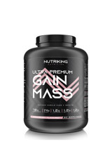Nutriking Çilek Aromalı 30 Servis Kas Yapıcı Gainer 3000 gr Toz