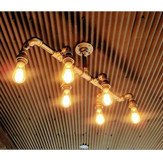 Modavize Jade 6'lı Altın Metal Modern Metal Salon-Oturma Odası Avize