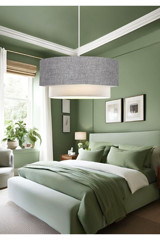 Hegza Lighting Tekli Beyaz Ledli Modern Alüminyum Antre-Hol Avize