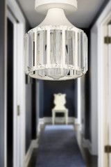 Begüsa Tekli Gümüş Küre Modern Metal Salon-Oturma Odası Avize