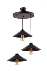 Philips Branches Centerpiece 8'li Çok Renkli Şapkalı Modern Metal Salon-Oturma Odası Avize