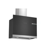 Bosch DWF67AK60T 272 W 60 cm Cam Yüzey Bacalı-Bacasız Duvar Tipi Davlumbaz Siyah