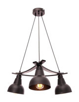 Tt Aydınlatma Tt025-Fsr Tekli Sarı Ledli Modern Alüminyum Salon-Oturma Odası Avize