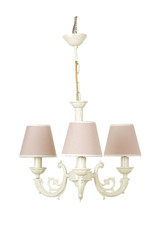 Luna Lighting 4156-3-01 Flush Tekli Beyaz Ledli Modern Metal Salon-Oturma Odası Avize