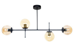 Fer Avize 3'lü Beyaz Cam Modern Cam Salon-Oturma Odası Avize