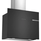 Bosch DWF65AJ60T 252 W 60 cm Cam Yüzey Bacalı-Bacasız Duvar Tipi Davlumbaz Siyah