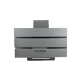 Cucinox F 18 60 cm Cam Yüzey Karbon Filtreli Bacasız Duvar Tipi Davlumbaz Gri