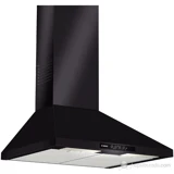 Bosch DWW06W460 60 cm Metal Yüzey Bacalı-Bacasız Duvar Tipi Davlumbaz Siyah