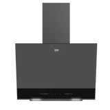 Beko BDE 6062 D 60 cm Cam Yüzey Karbon Filtreli Bacalı-Bacasız Duvar Tipi Davlumbaz Dark Inox