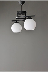 Trend Kitchen 3'lü Gri Sarkıt Modern Metal Salon-Oturma Odası Avize