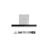 Siemens LC67BBK60T 60 cm Metal Yüzey Bacalı-Bacasız Duvar Tipi Davlumbaz Siyah