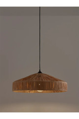 Monolux 3'lü Siyah Ledli Modern Alüminyum Salon-Oturma Odası Avize