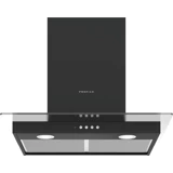 Profilo DVG6D660 60 cm Metal Yüzey Bacalı-Bacasız Duvar Tipi Davlumbaz Siyah