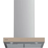 Arçelik P 76 EYKV 60 cm Paslanmaz Çelik Yüzey Karbon Filtreli Bacalı-Bacasız Duvar Tipi Davlumbaz Kahverengi