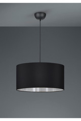 Hegza Lighting Hexagon Tekli Siyah Metal Modern Alüminyum Salon-Oturma Odası Avize