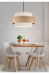 Hegza Lighting Arma Tekli Pembe Sarkıt Modern Alüminyum Salon-Oturma Odası Avize