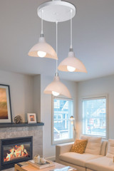 Ag Lightdesign 2'li Pudra Sarkıt Modern Plastik Mutfak Avize