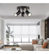 Dekomingo Tekli Çok Renkli Modern Kumaş Salon Avize