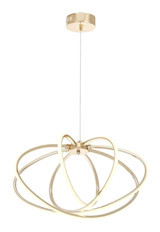 Emg Design Tekli Beyaz Pasta Modern Kumaş Salon-Oturma Odası Avize
