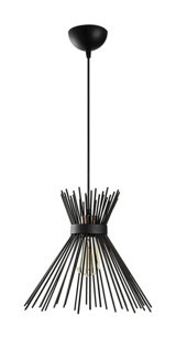 Navemu Kt9070100 Tekli Gri Sarkıt Modern Kumaş Salon-Oturma Odası Avize