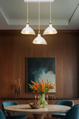 Ag Lightdesign Tekli Beyaz Sarkıt Modern Plastik Mutfak Avize