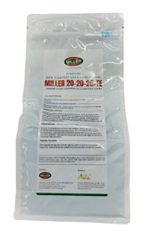 Miller 20-20-20 +te NPK Gübre Harmanlanmış Gübre 2.27 kg