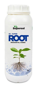 Supersol Root Mikrobiyal Kök Gelişim Mikrobiyal Köklendirici Sıvı Gübre 1 lt