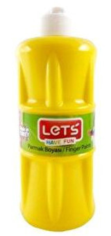 Lets L-5002 500 ml Sarı Parmak Boyası