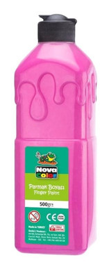 Nova Color Nc-379 500 ml Pembe Parmak Boyası
