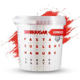 Şeker & Sugar Kırmızı Şeker Hamuru 1 kg