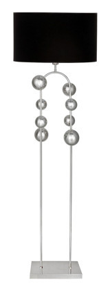 Vinner Metal Ayaklı Tek Ayak Silindir Lambader 165 cm Siyah