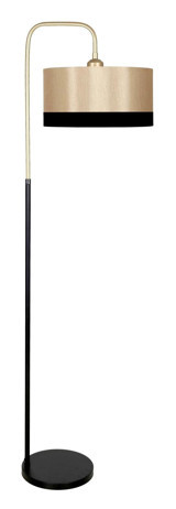 Vinner Potenza Eskitme Metal Ayaklı Tek Ayak Silindir Lambader 160 cm Siyah