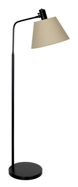 Vinner Rivoli Metal Ayaklı Tek Ayak Konik Lambader 160 cm Krem