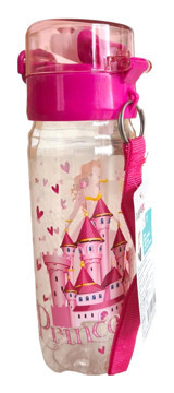 Tuffex Pipetli Pembe Okul Çocuk Matara 500 ml