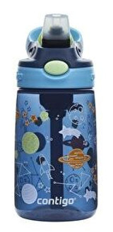 Contigo Pipetli Lacivert Okul Çocuk Suluk 420 ml