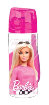 Wiggle Barbie Pipetli Pembe Okul Çocuk Matara 500 ml