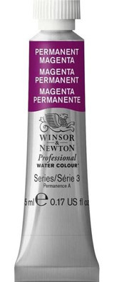 Winsor & Newton Permanent Magenta 489 Tüp Sulu Boya